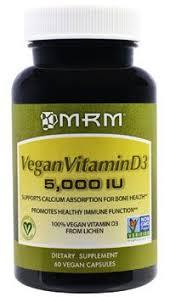 Vegan Vitamin D3 supplement