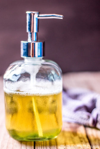 Homemade castile soap
