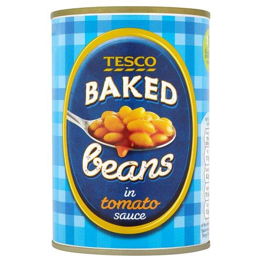 Tesco baked beans in tomato sauce